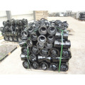 ductile cast iron pipe elbow fitting double socket 11.25 22.5 30 45 60 90 degree  pipe bend elbow brace